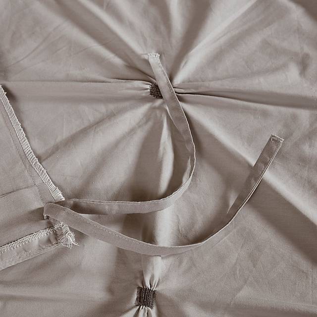 Mairen Gray 3 Pc Queen Duvet Cover Set - Thumbnail - Image 8