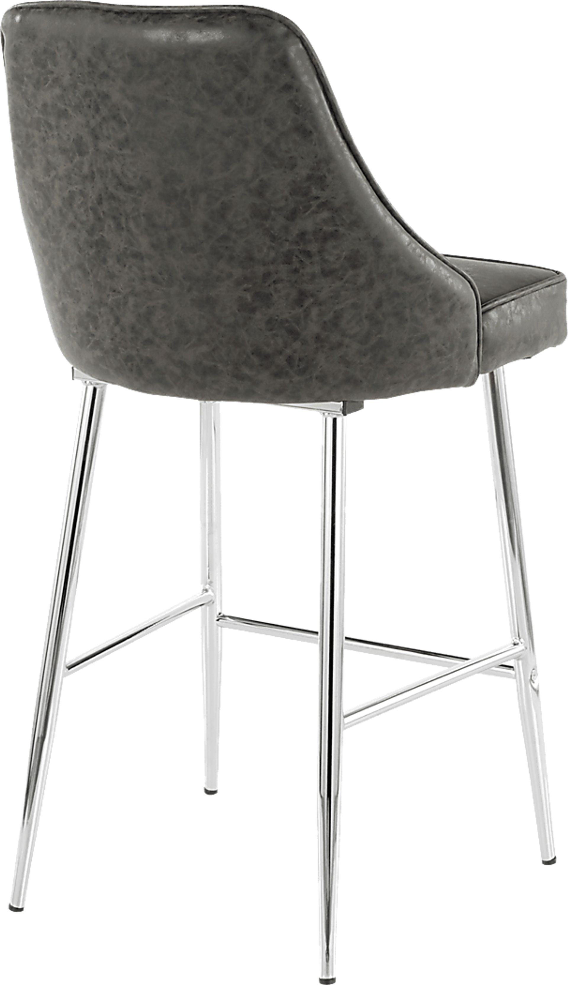 Mairie Black Counter Height Stool, Set of 2 - Image 2