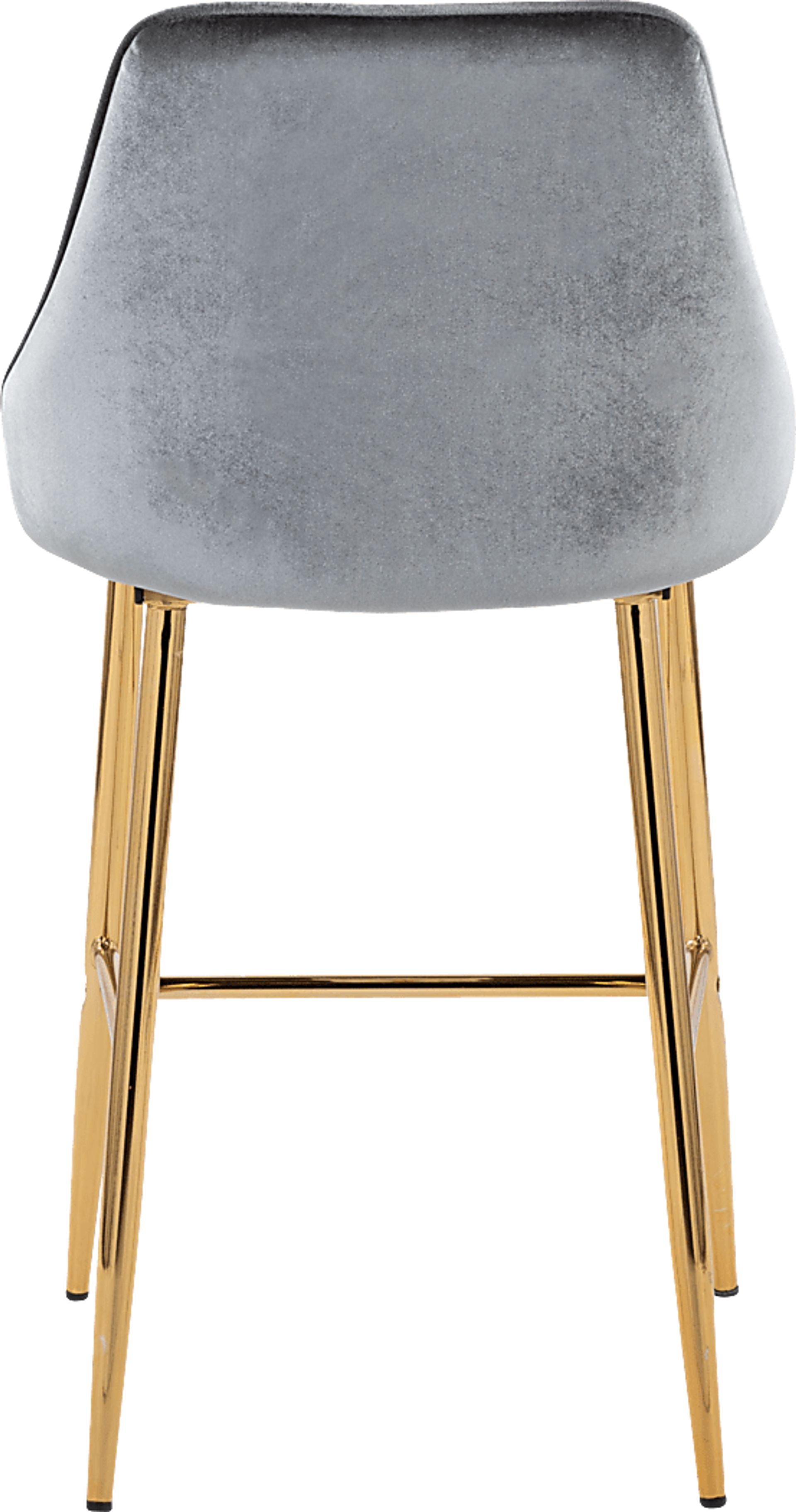 Mairie Blue Counter Height Stool, Set of 2 - Image 5