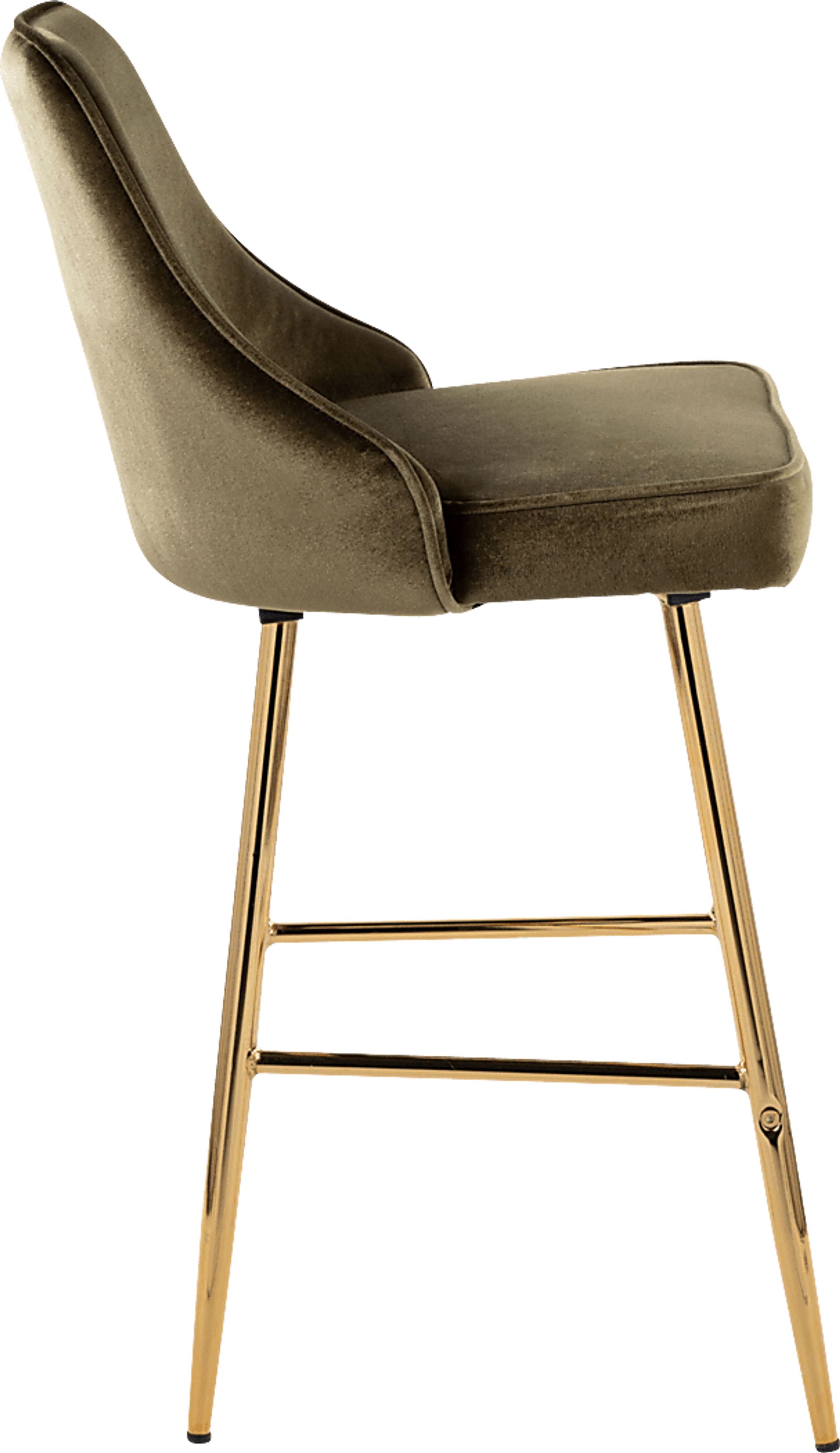 Mairie II Green Counter Height Stool, Set of 2 - Image 3