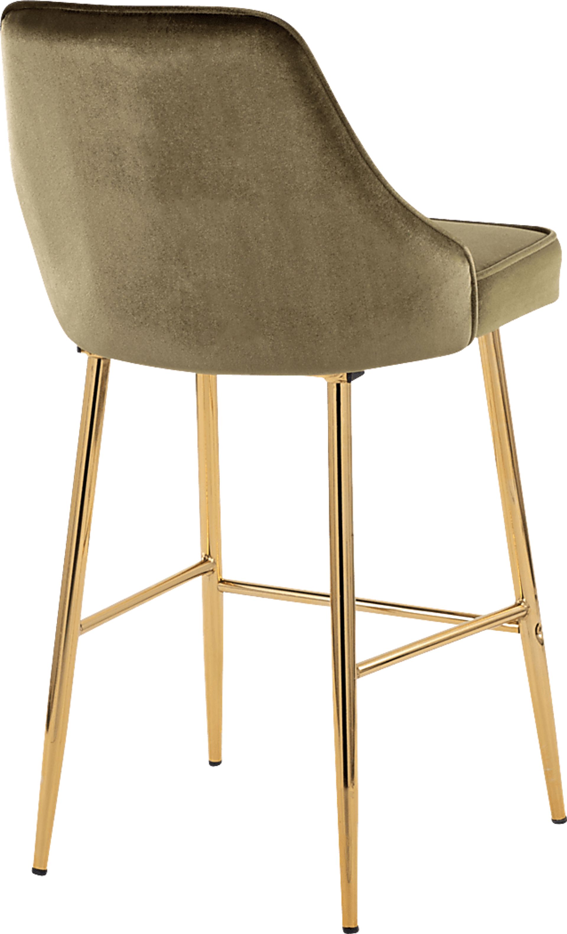 Mairie II Green Counter Height Stool, Set of 2 - Image 4