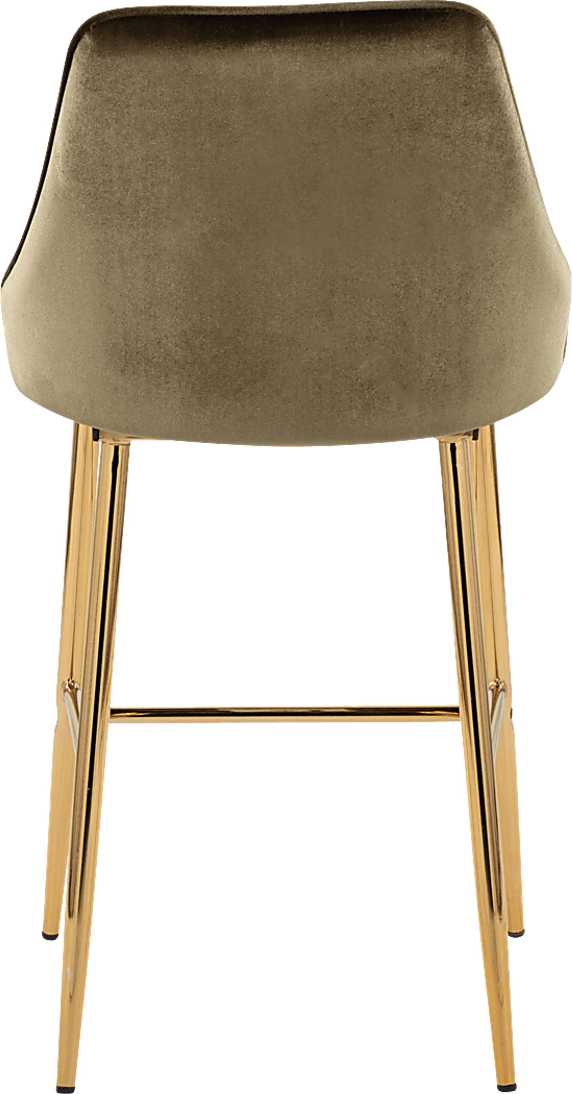 Mairie II Green Counter Height Stool, Set of 2 - Image 5