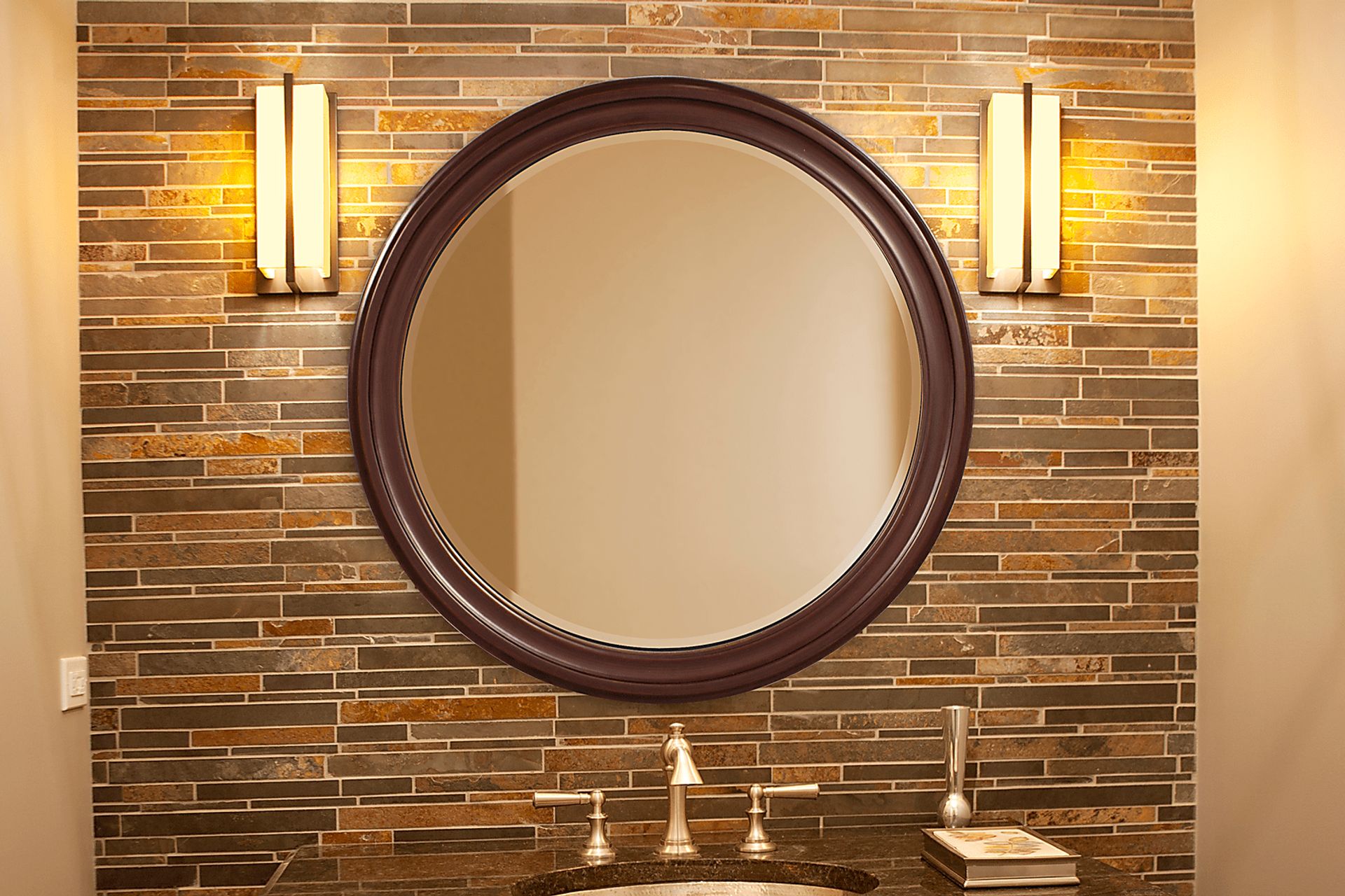 Mairland Brown Mirror - Image 3