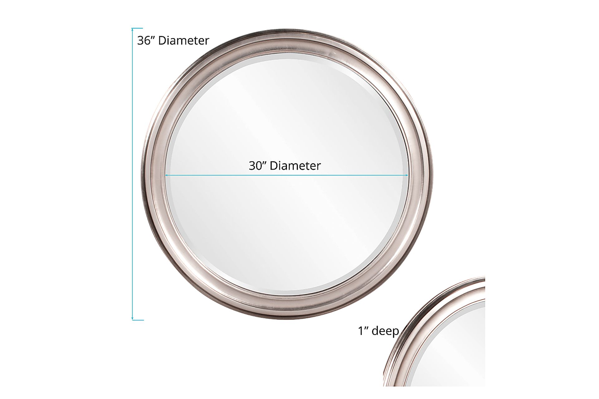 Mairland Silver Mirror - Image 2