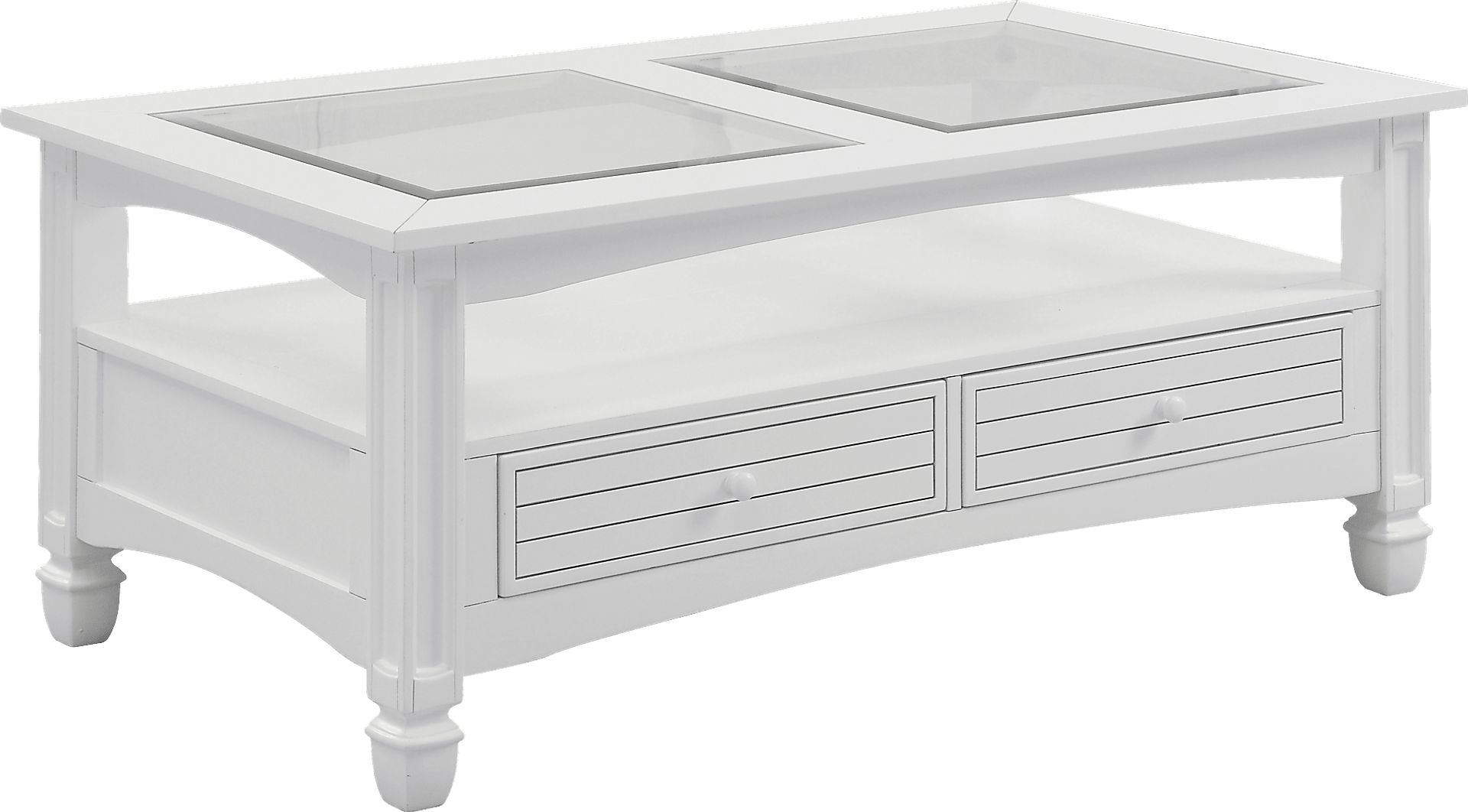 Maisie White Cocktail Table - Image 1