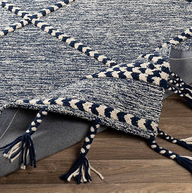 Maisyn Navy 5' x 7'6 Rug - Thumbnail - Image 2