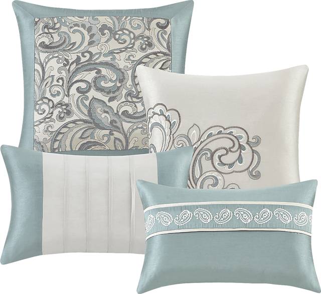 Maitha Teal 24 Pc King Room in a Bag - Thumbnail - Image 10