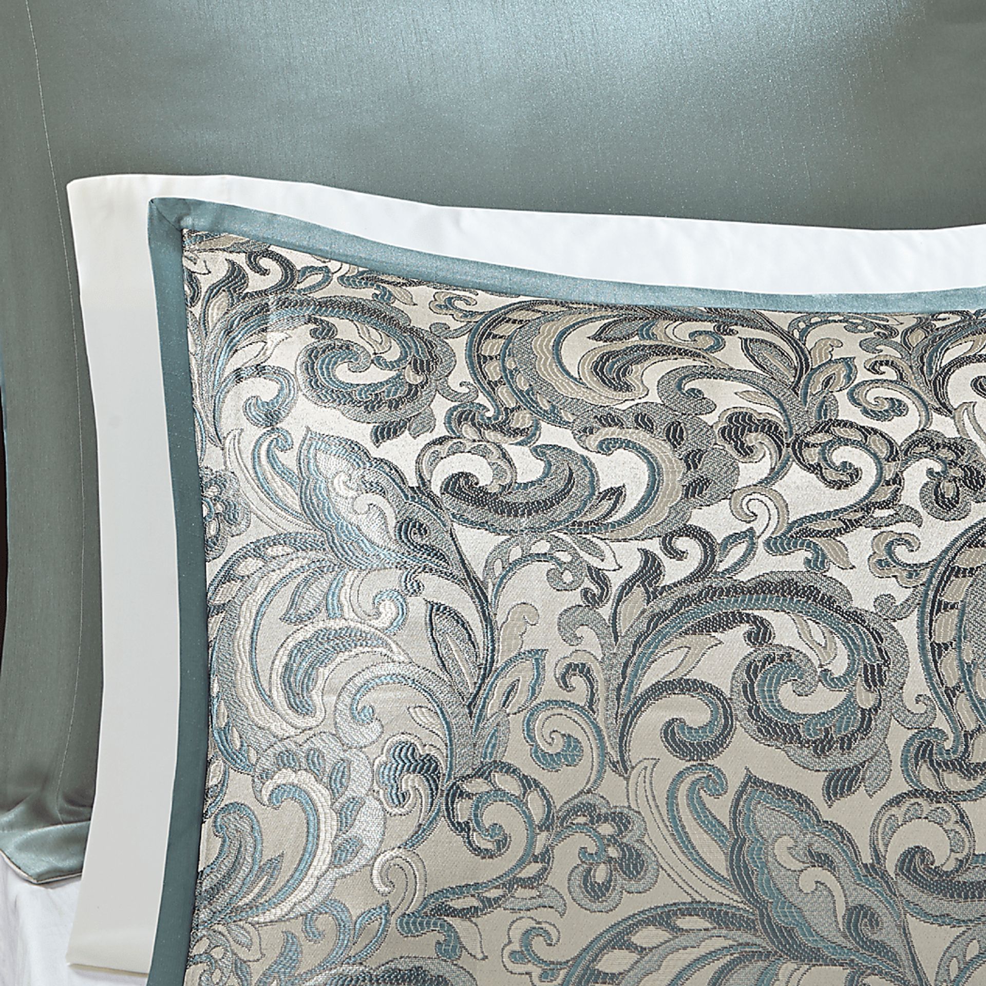 Maitha Teal 24 Pc Queen Room in a Bag - Image 4