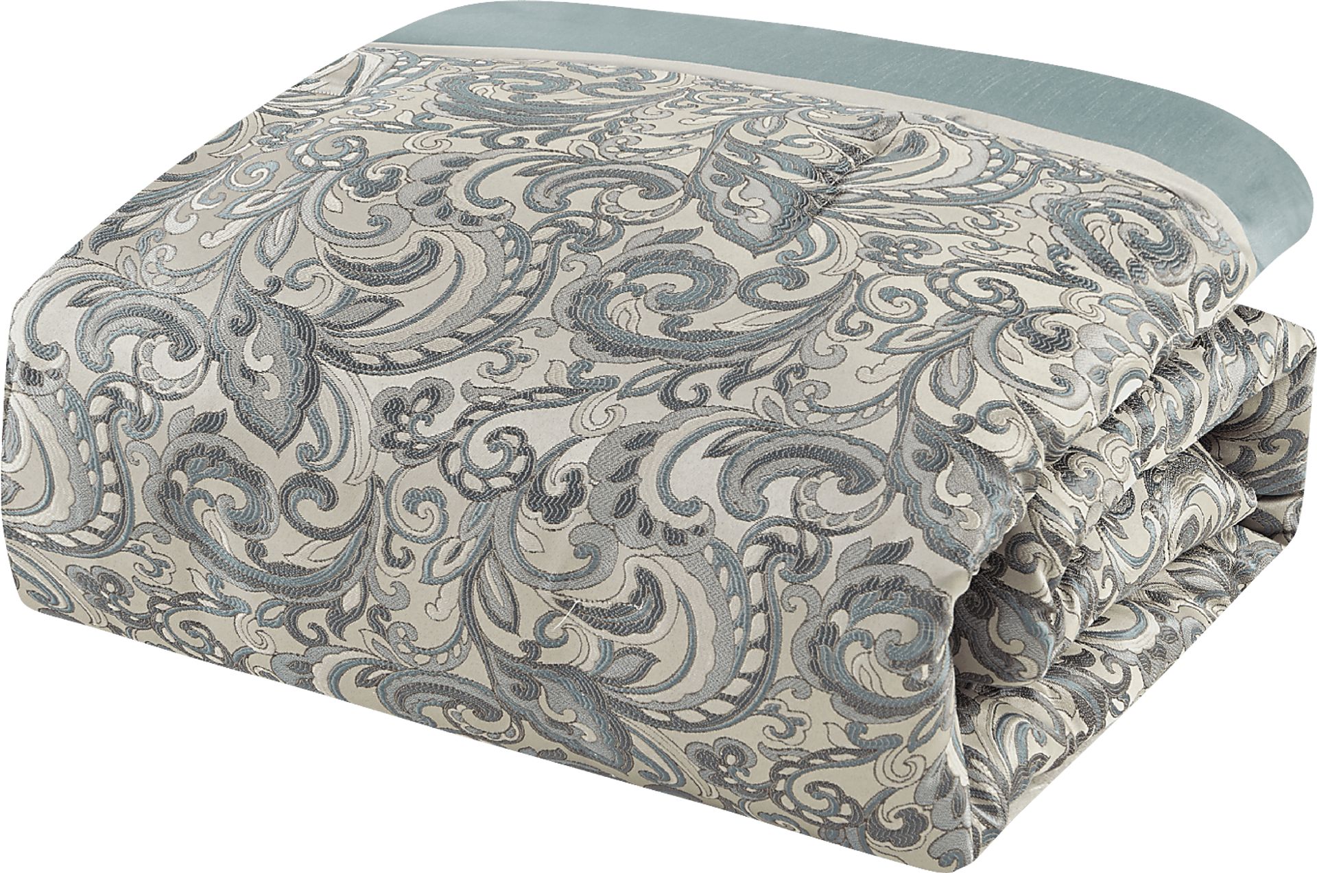 Maitha Teal 24 Pc Queen Room in a Bag - Image 5