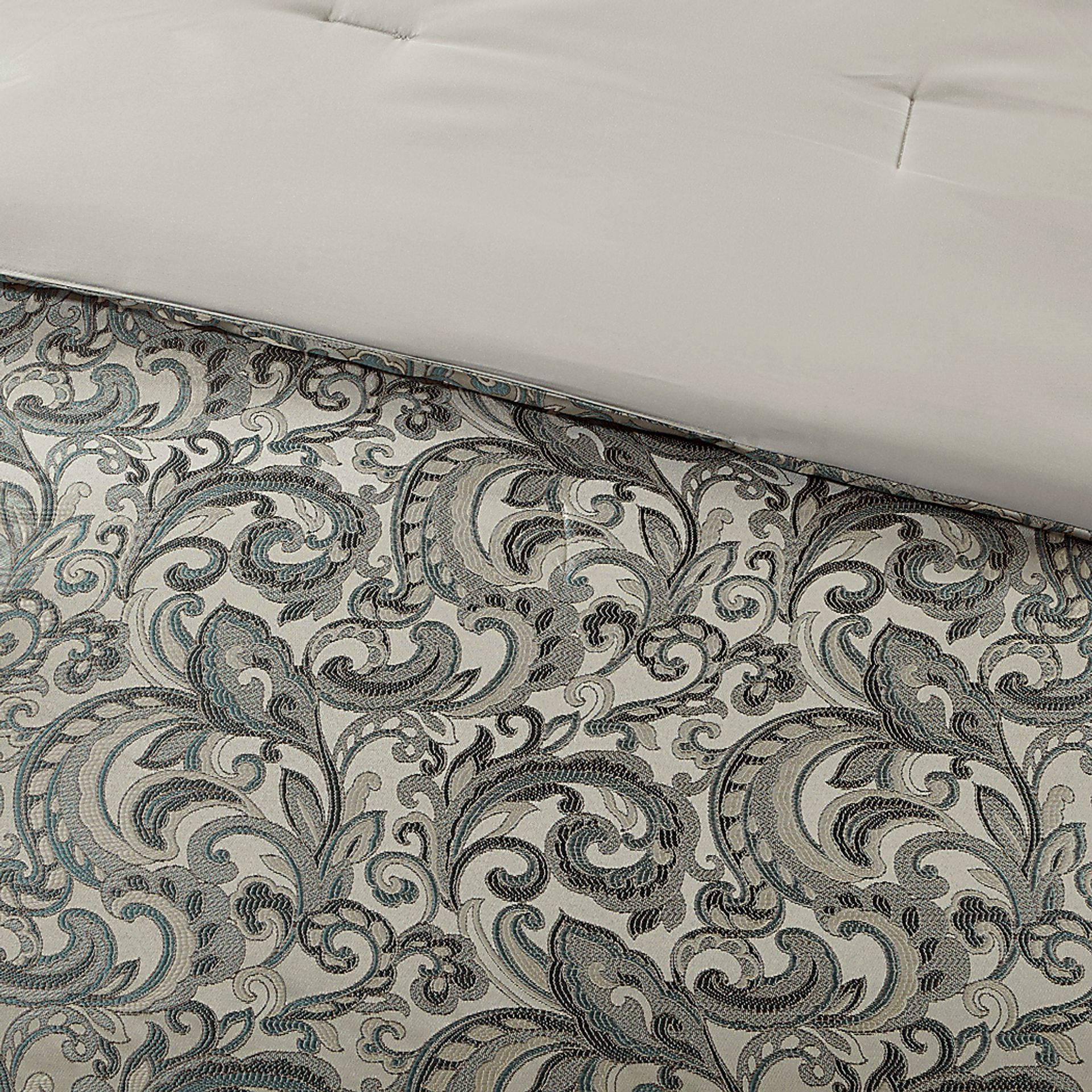 Maitha Teal 24 Pc Queen Room in a Bag - Image 6