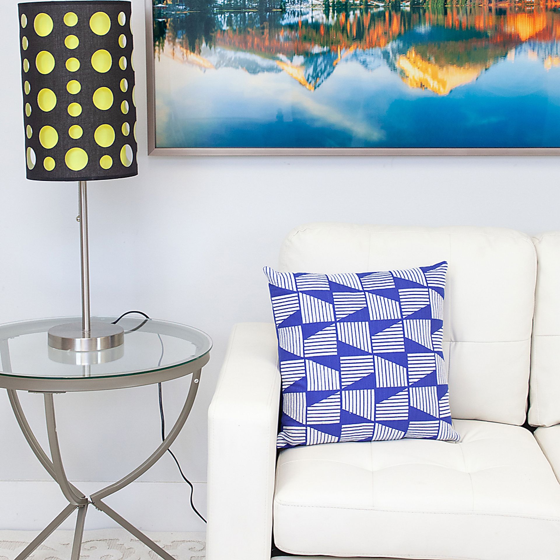 Majabvi Blue Accent Pillow - Image 2