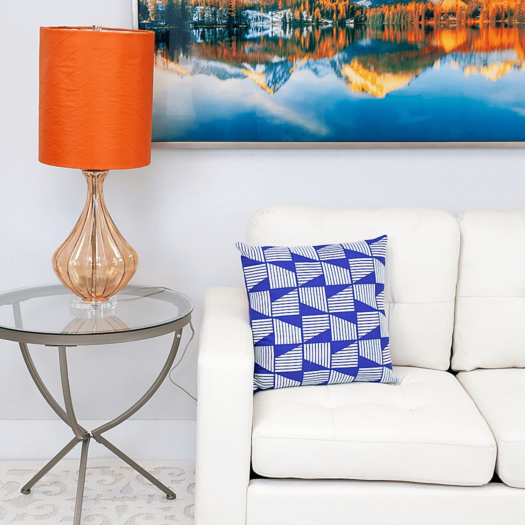 Majabvi Blue Accent Pillow - Thumbnail 4