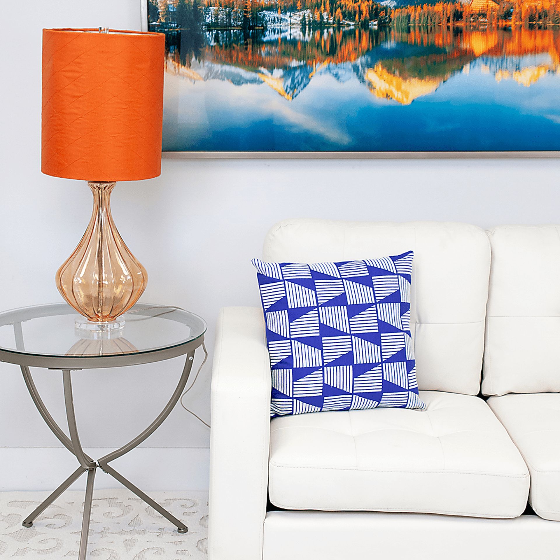 Majabvi Blue Accent Pillow - Image 3