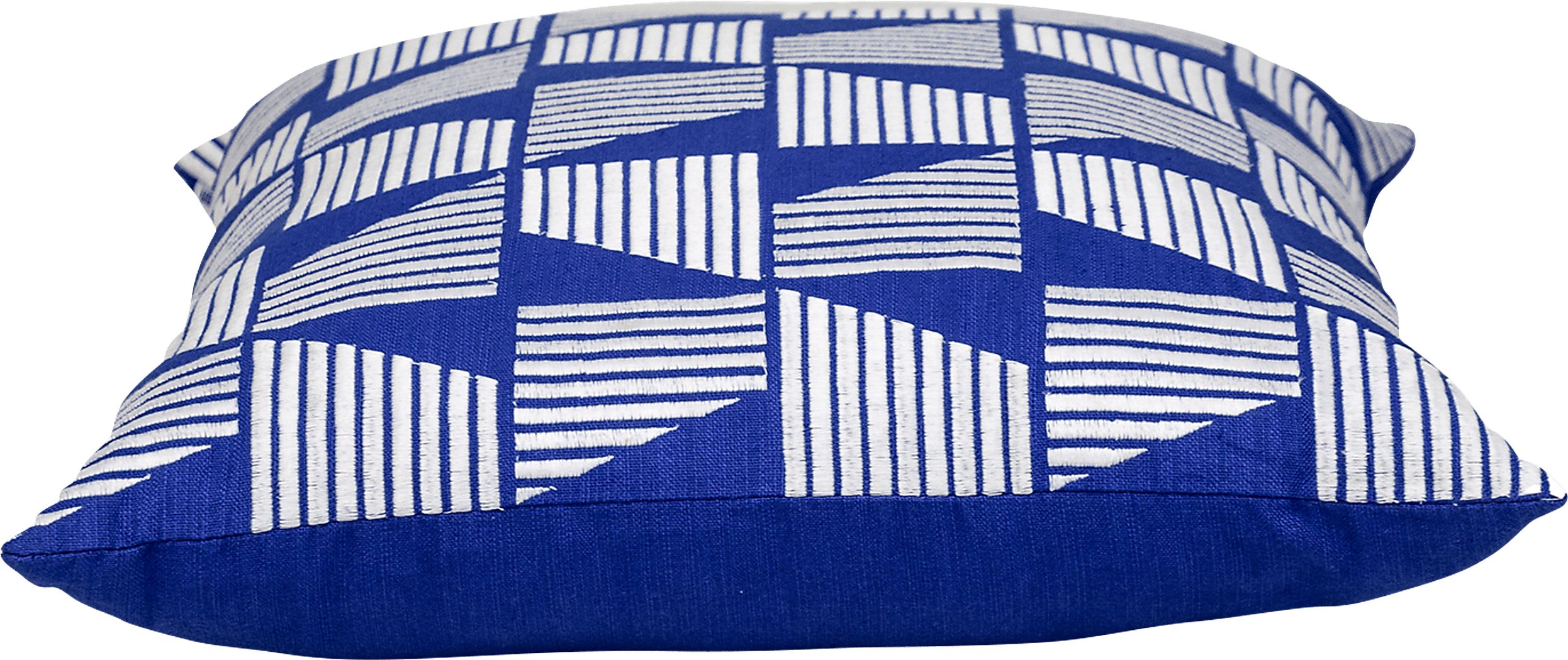 Majabvi Blue Accent Pillow - Thumbnail 2