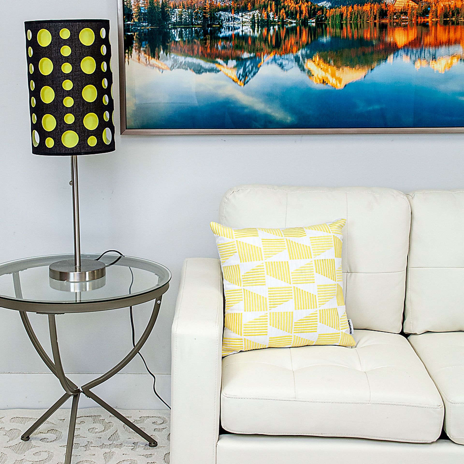 Majabvi Yellow Accent Pillow - Image 2