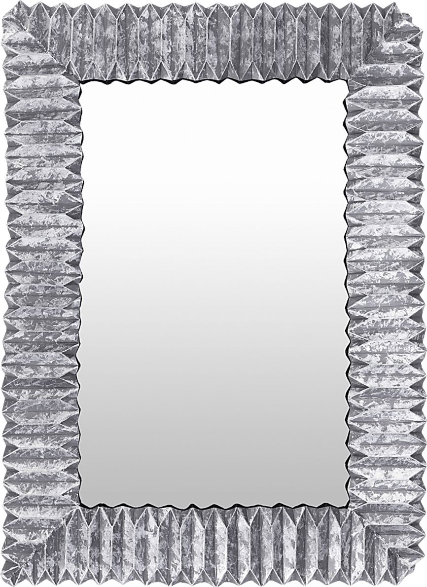 Makbel Silver Gray Mirror - Rooms To Go
