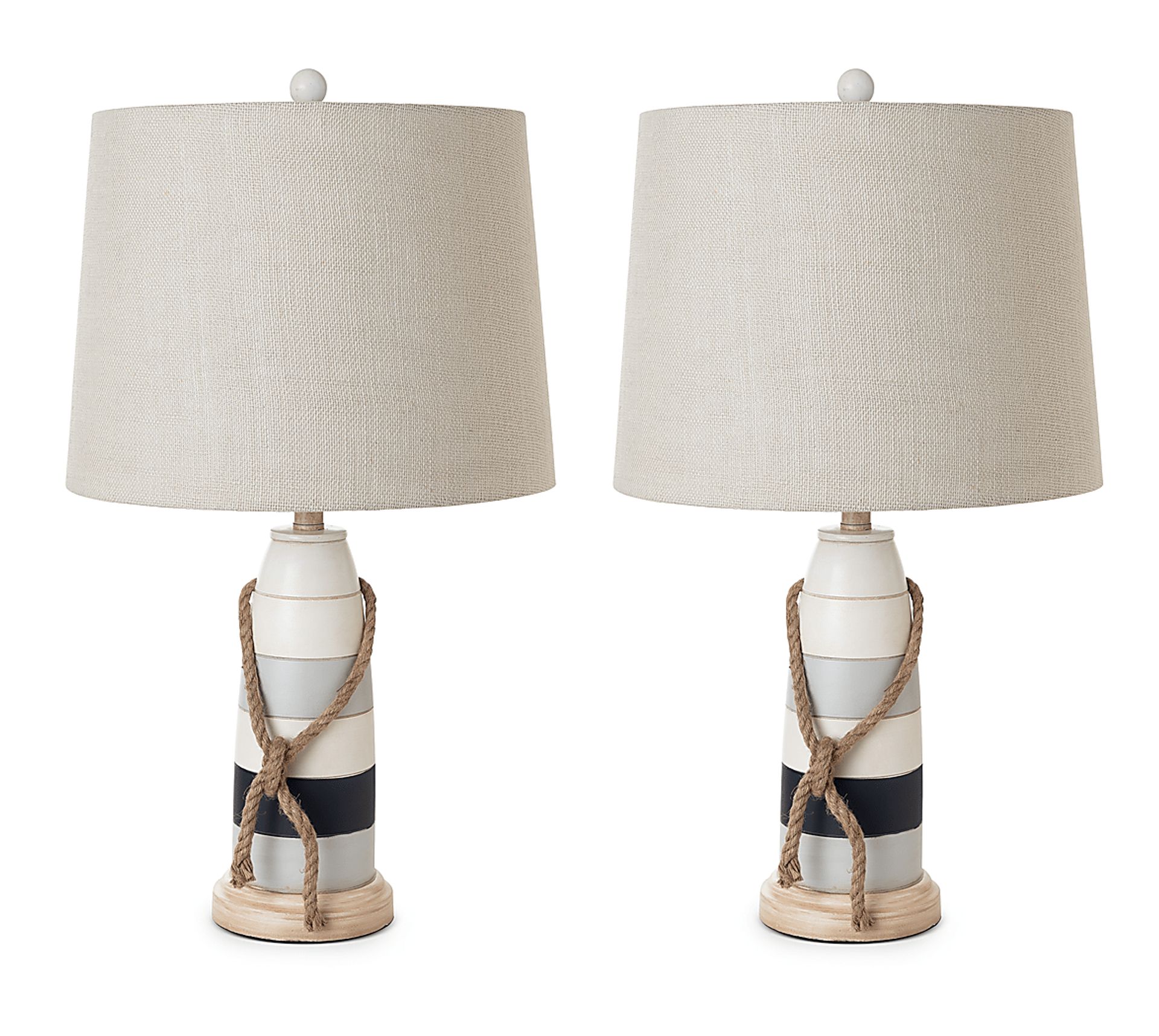 Mako Alley Blue Lamp Set of 2 - Image 1