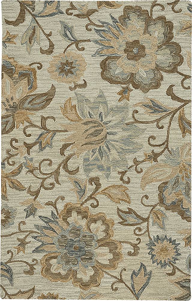 Malabo Beige/Multi 5' x 8' Rug - Thumbnail - Image 1