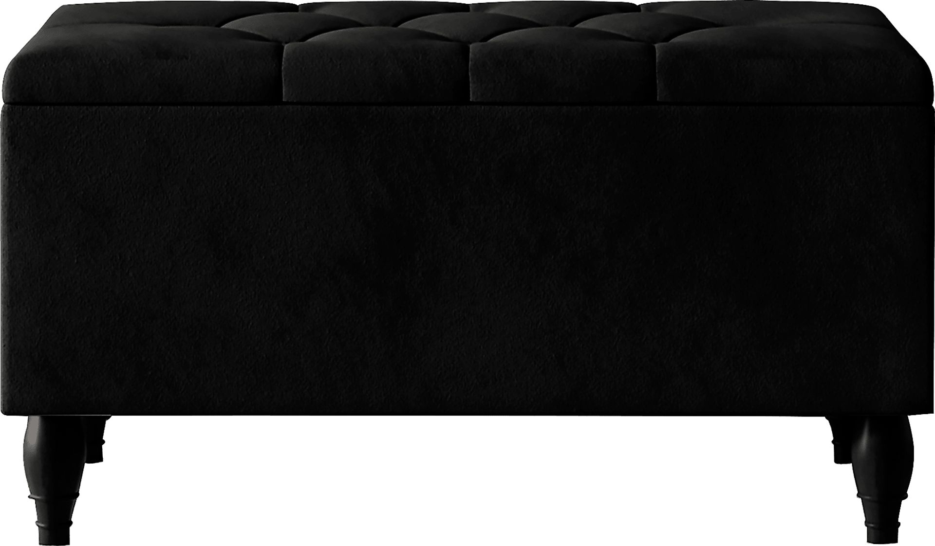 Malachi Black Twin with Storage - Image 4