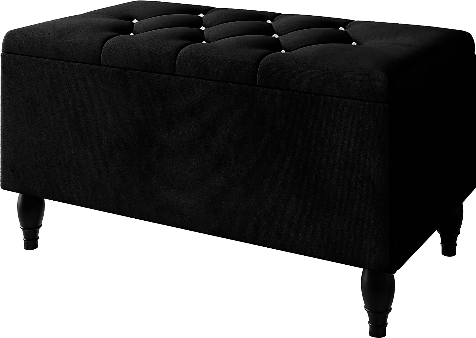 Malachi Black Twin with Storage - Image 5