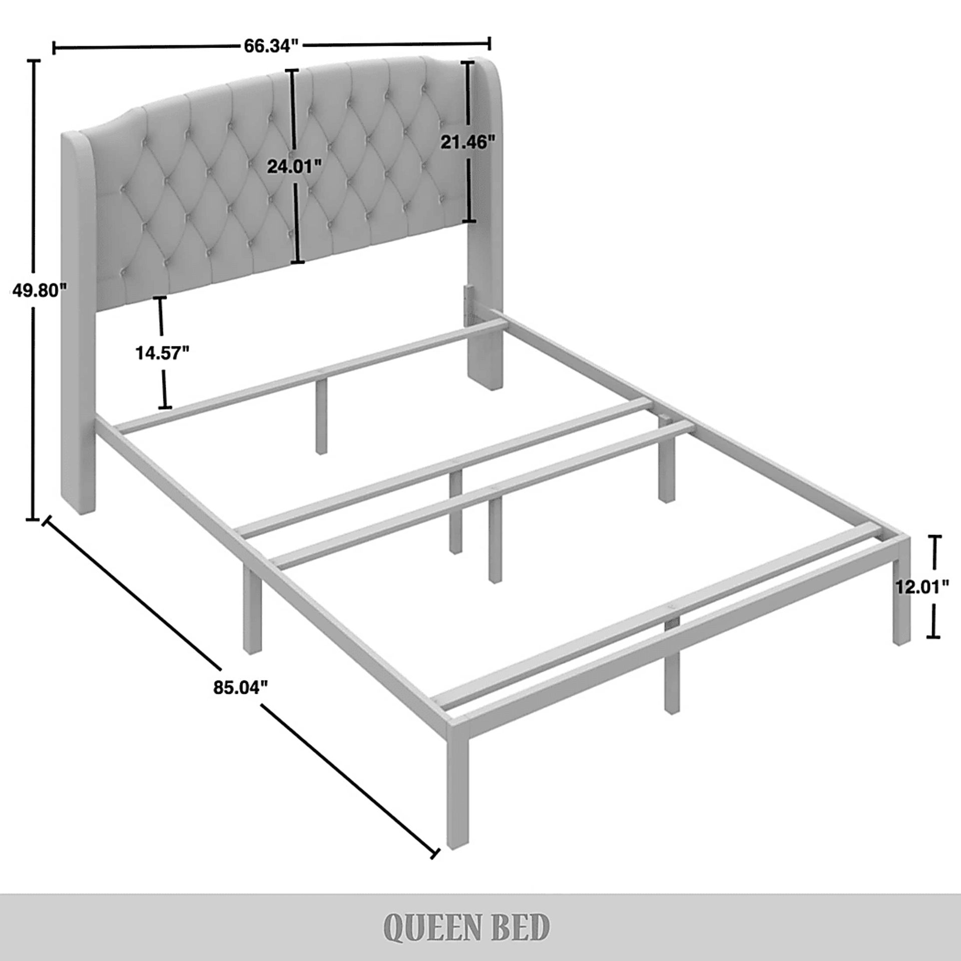 Malachi Blue Queen Bed with Storage - Image 8