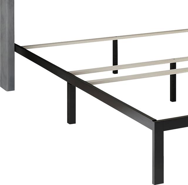 Malachi Gray Full Bed with Storage - Thumbnail - Image 4