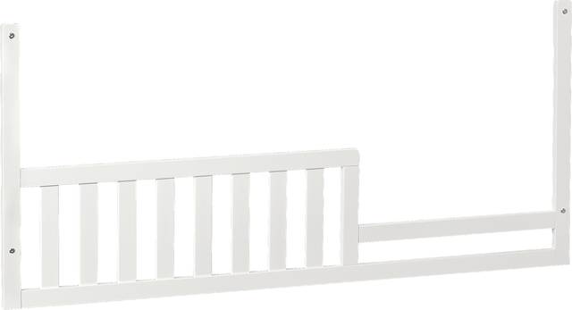 Malachi White Convertible Crib with Toddler Rail - Thumbnail - Image 3
