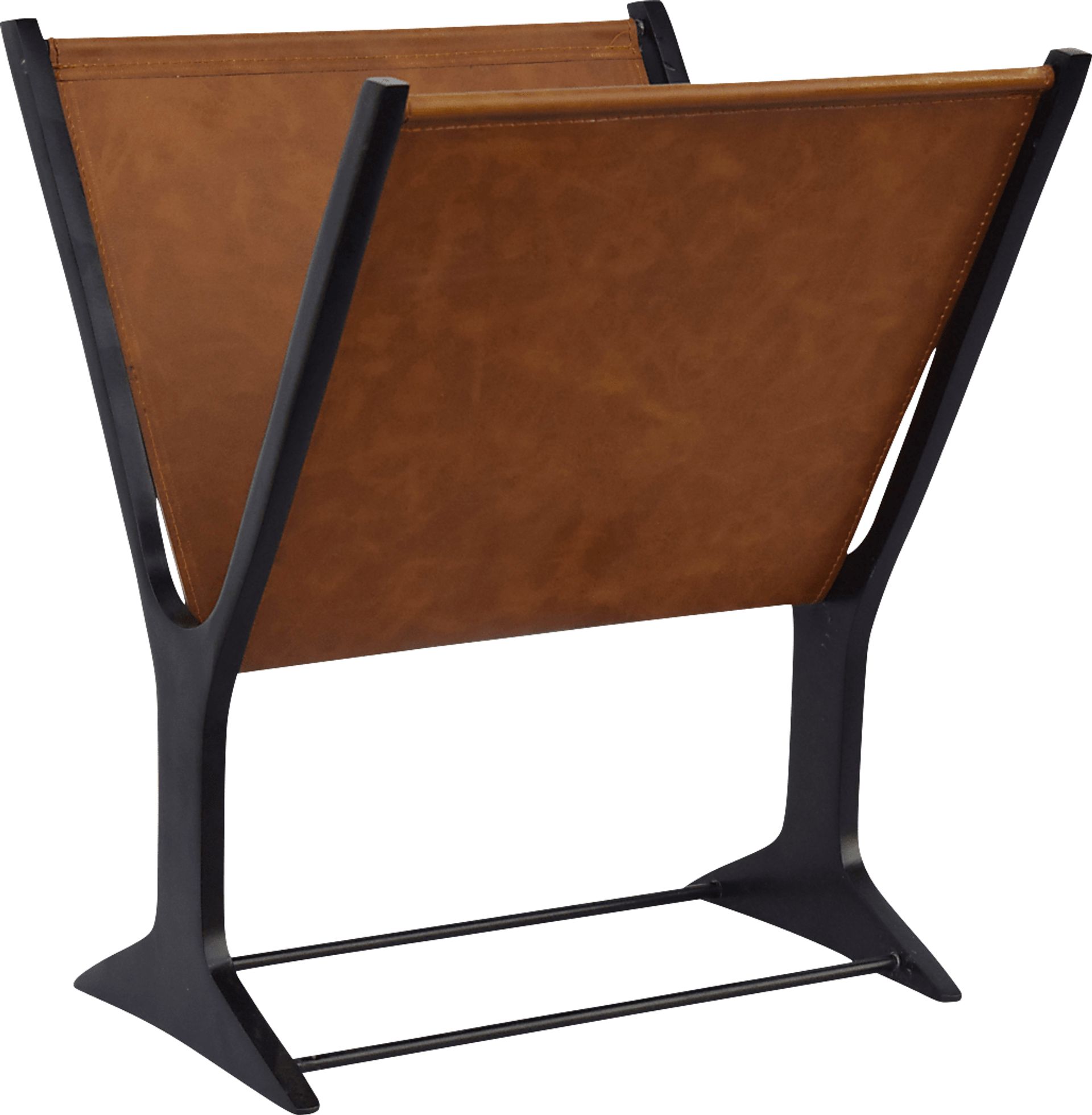 Malax Brown Magazine Holder - Image 1