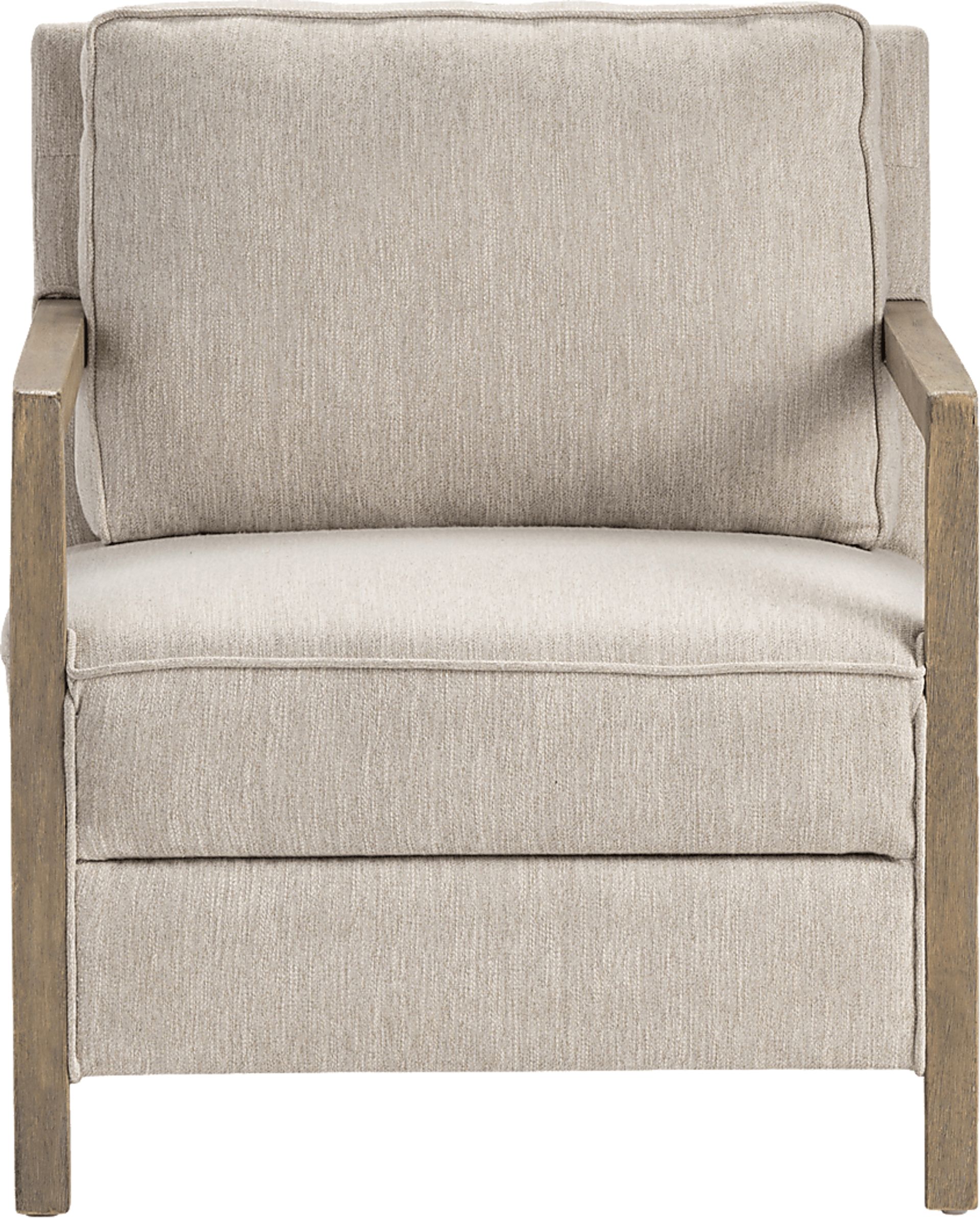 Malcolm Beige Accent Chair - Image 2