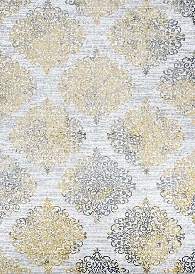 Malcom Bluff Gold 5'3 x7'6 Rug - Thumbnail - Image 1