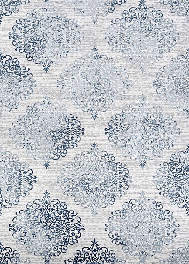 Malcom Bluff Gray 6'6 x 9'6 Rug - Thumbnail - Image 1
