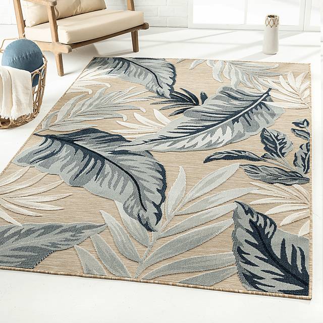 Malder Beige/Multi 7'9 x 9'9 Indoor/Outdoor Rug - Thumbnail - Image 3