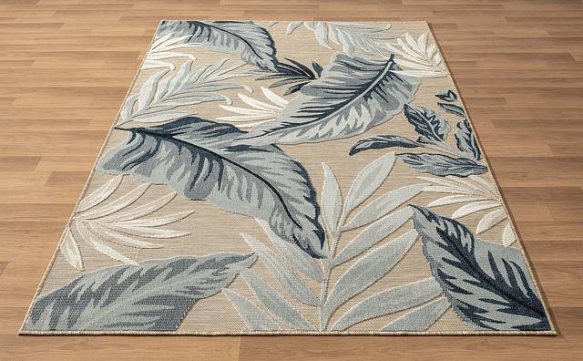 Malder Beige/Multi 7'9 x 9'9 Indoor/Outdoor Rug - Thumbnail - Image 4