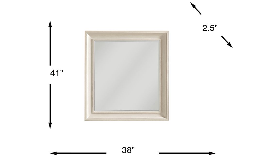 Maldive White Mirror