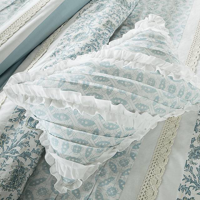 Malia Blue 9 Pc King Comforter Set - Thumbnail - Image 6