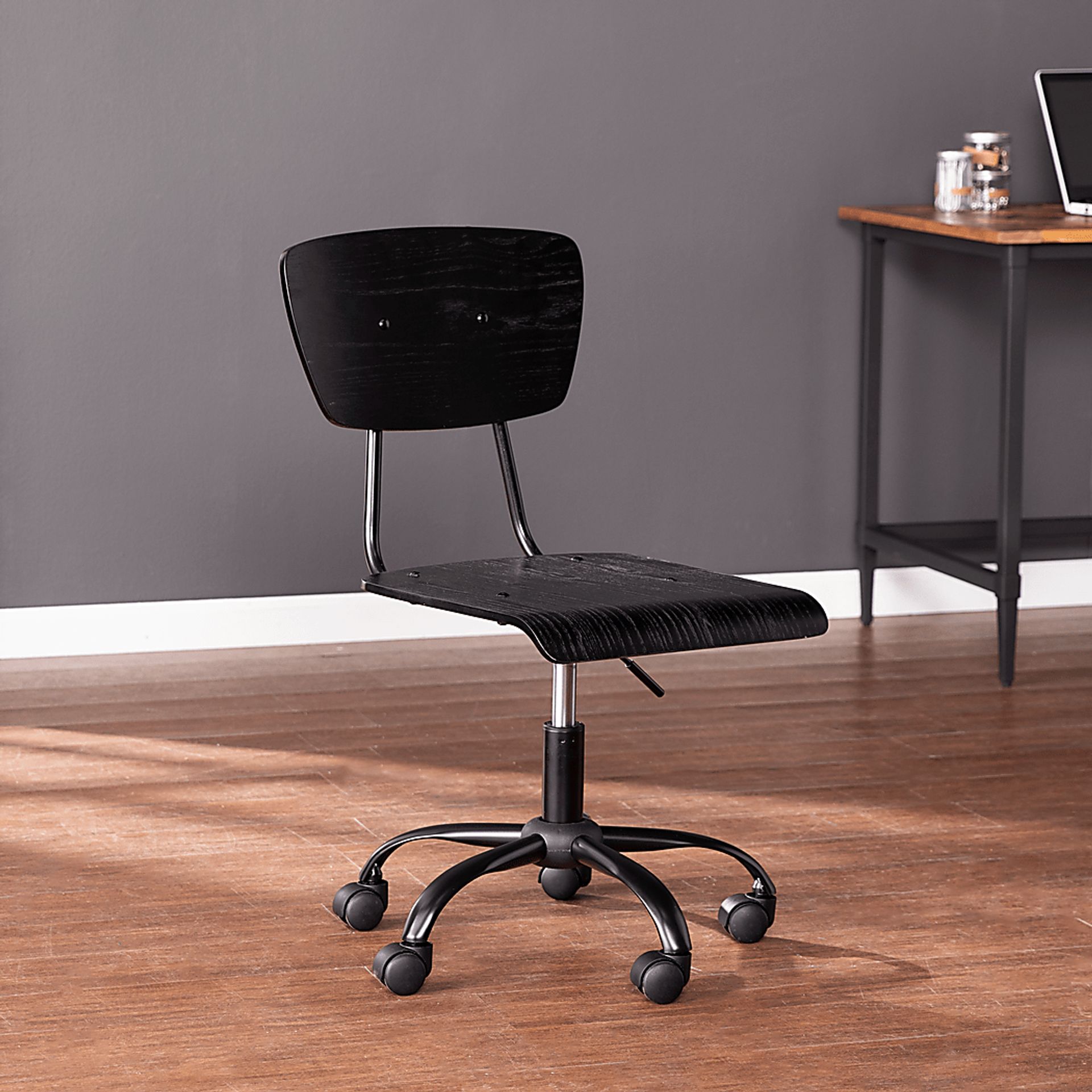 Malibar Black Office Chair - Image 4