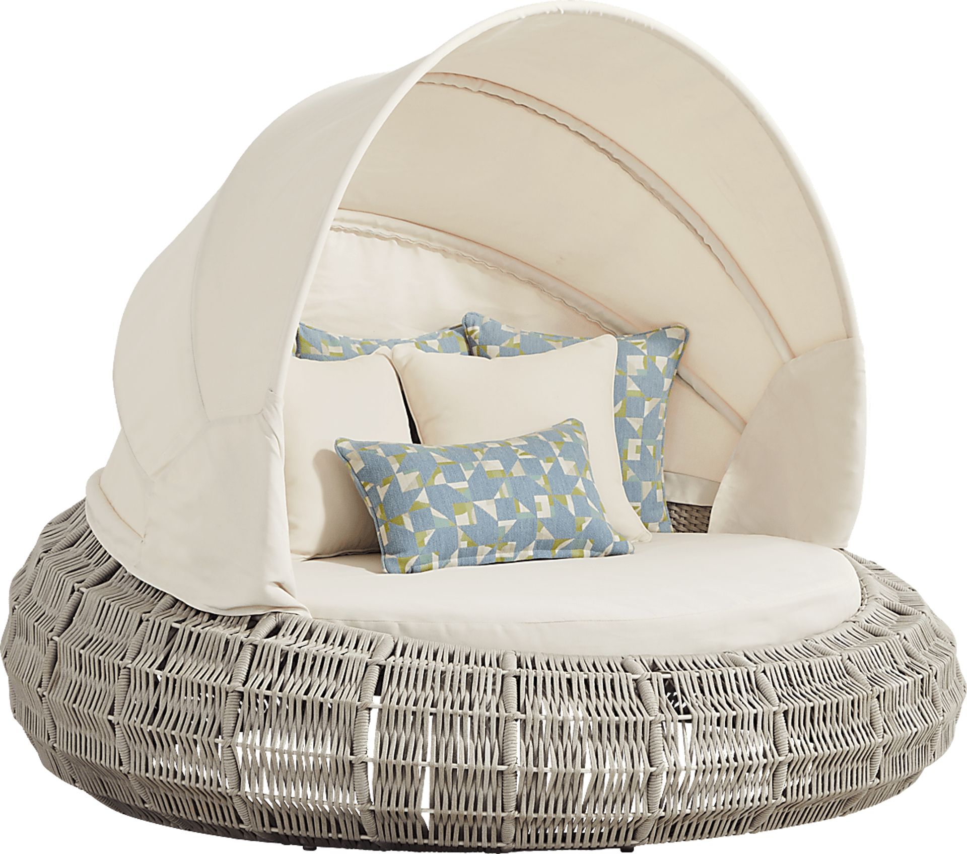 Malibu Gray Outdoor Daybed - Image 1