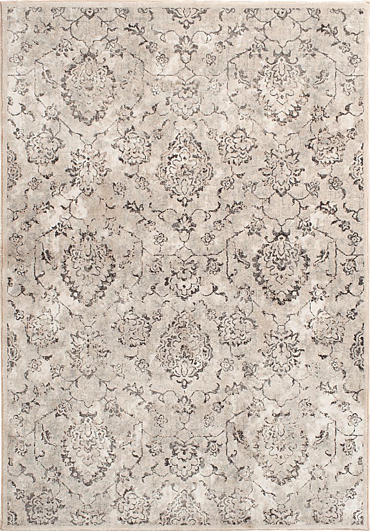 Malie Cream 7'10 x 9'10 Rug