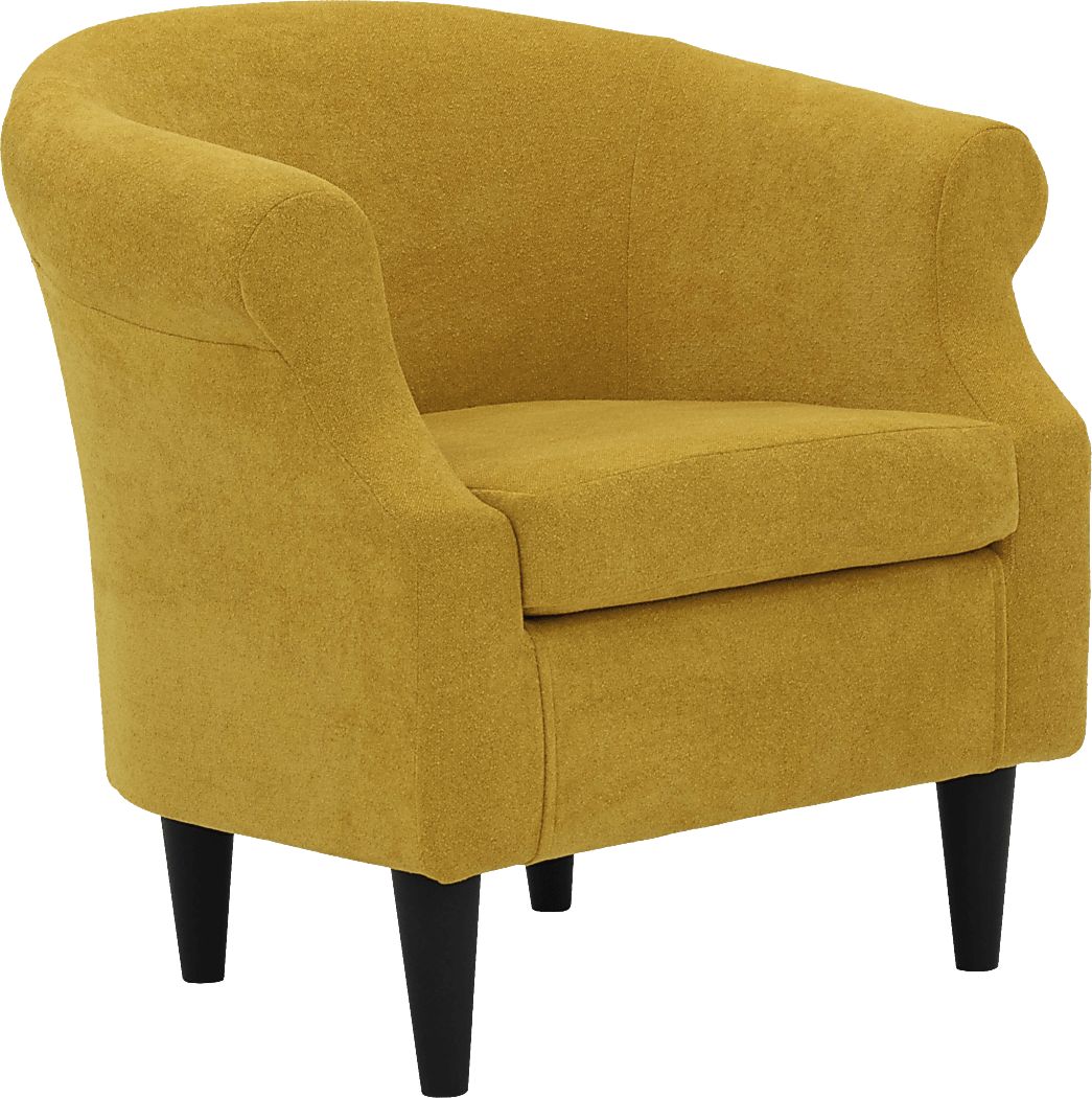 Malifi Yellow Accent Chair