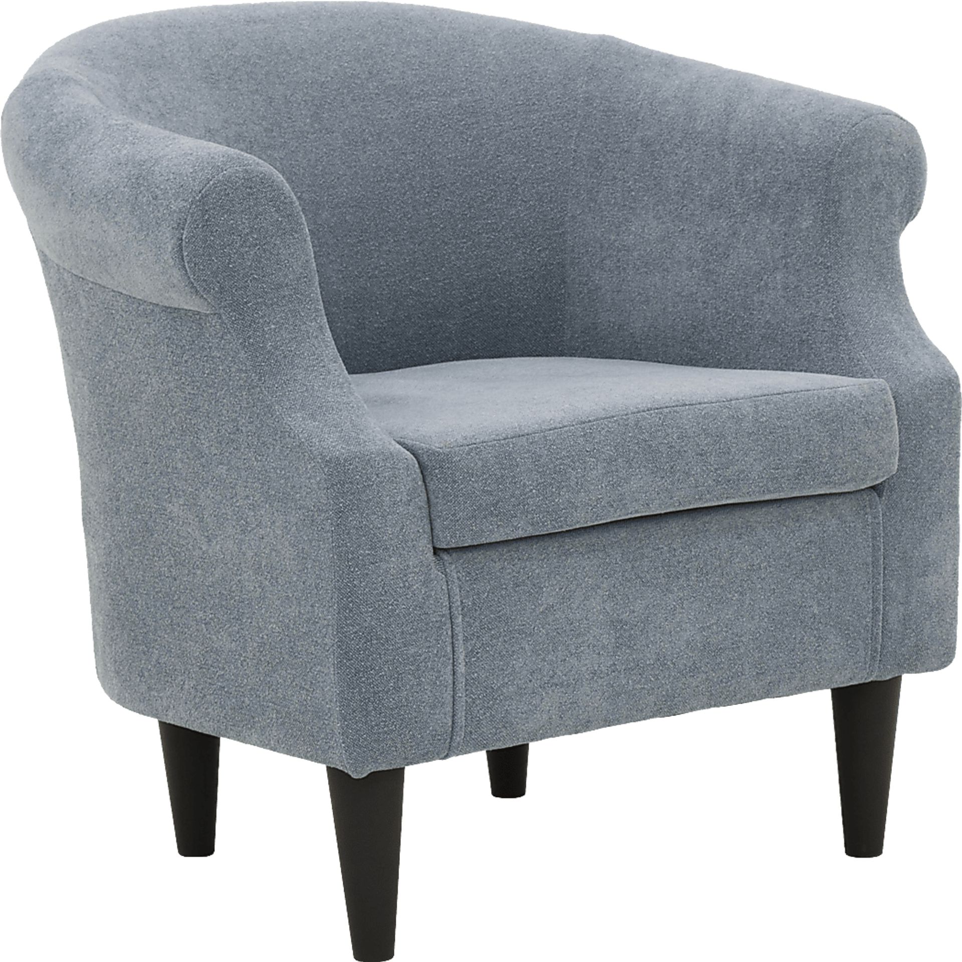 Malifi Light Blue Accent Chair - Image 1