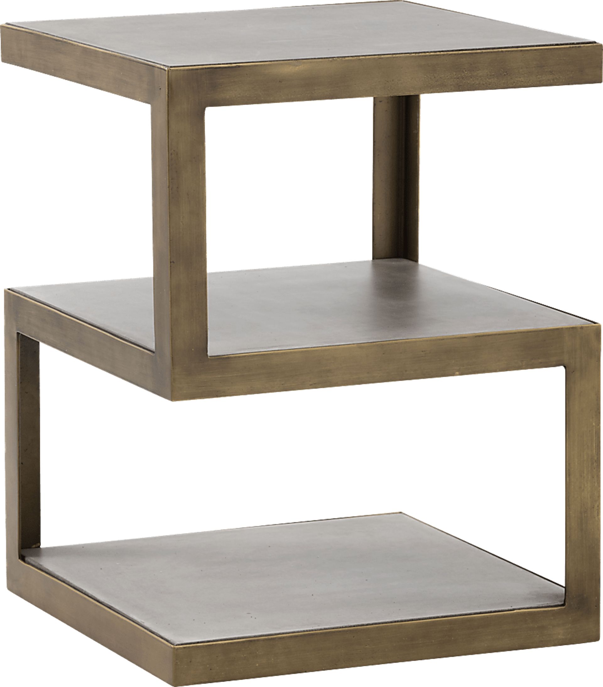 Malik Gray End Table - Image 1