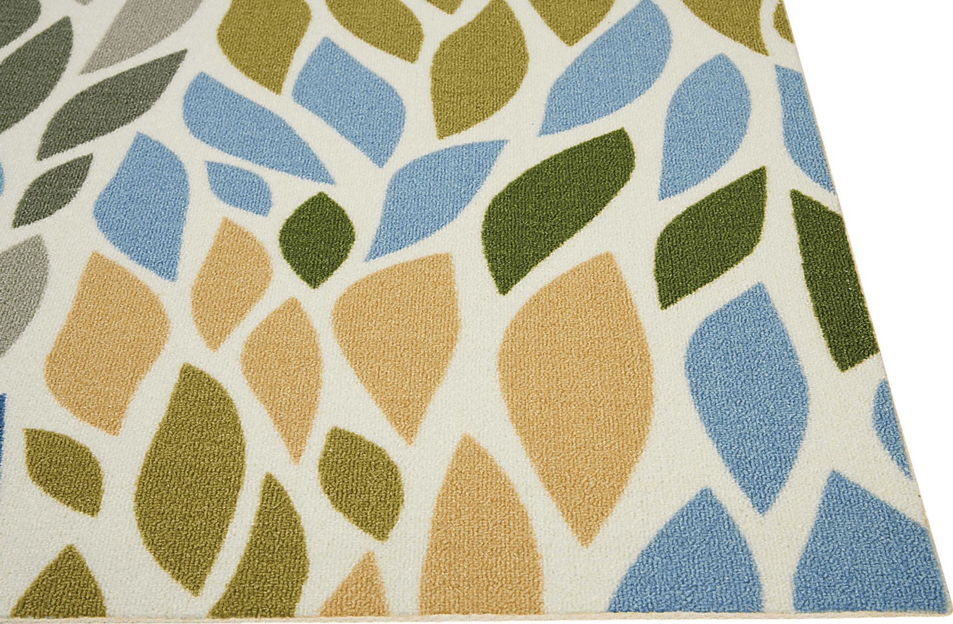 Malika Multi 5' x 8' Indoor/Outdoor Rug - Image 3