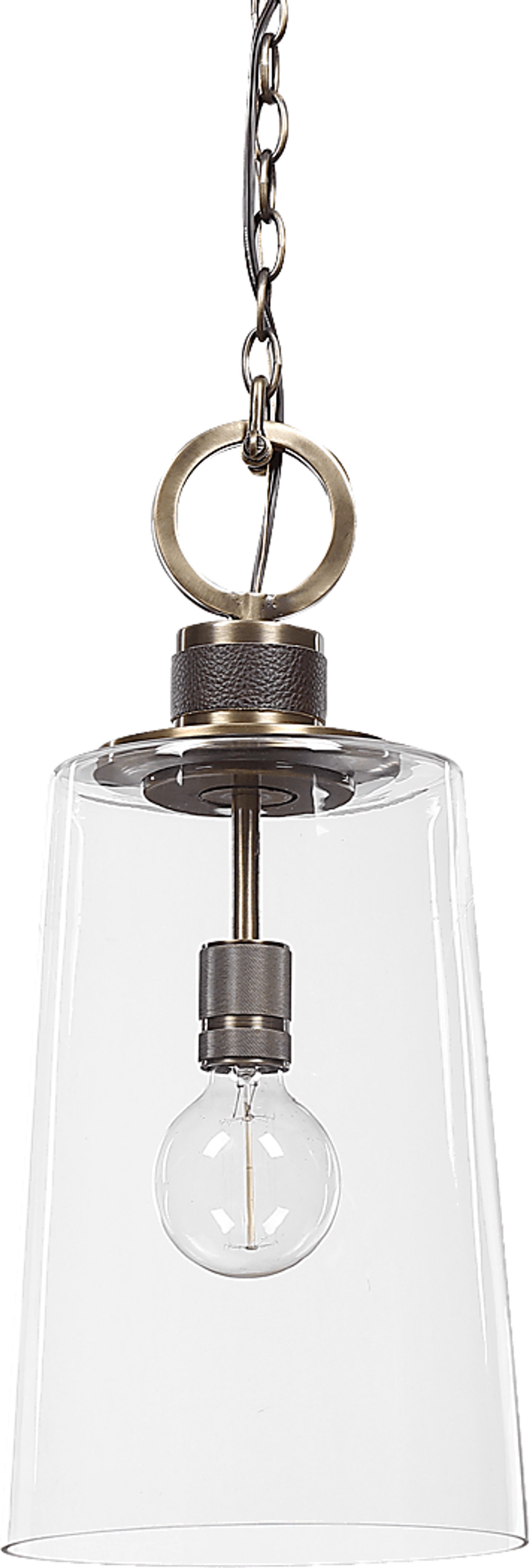 Maliki Road Brass Pendant - Image 2