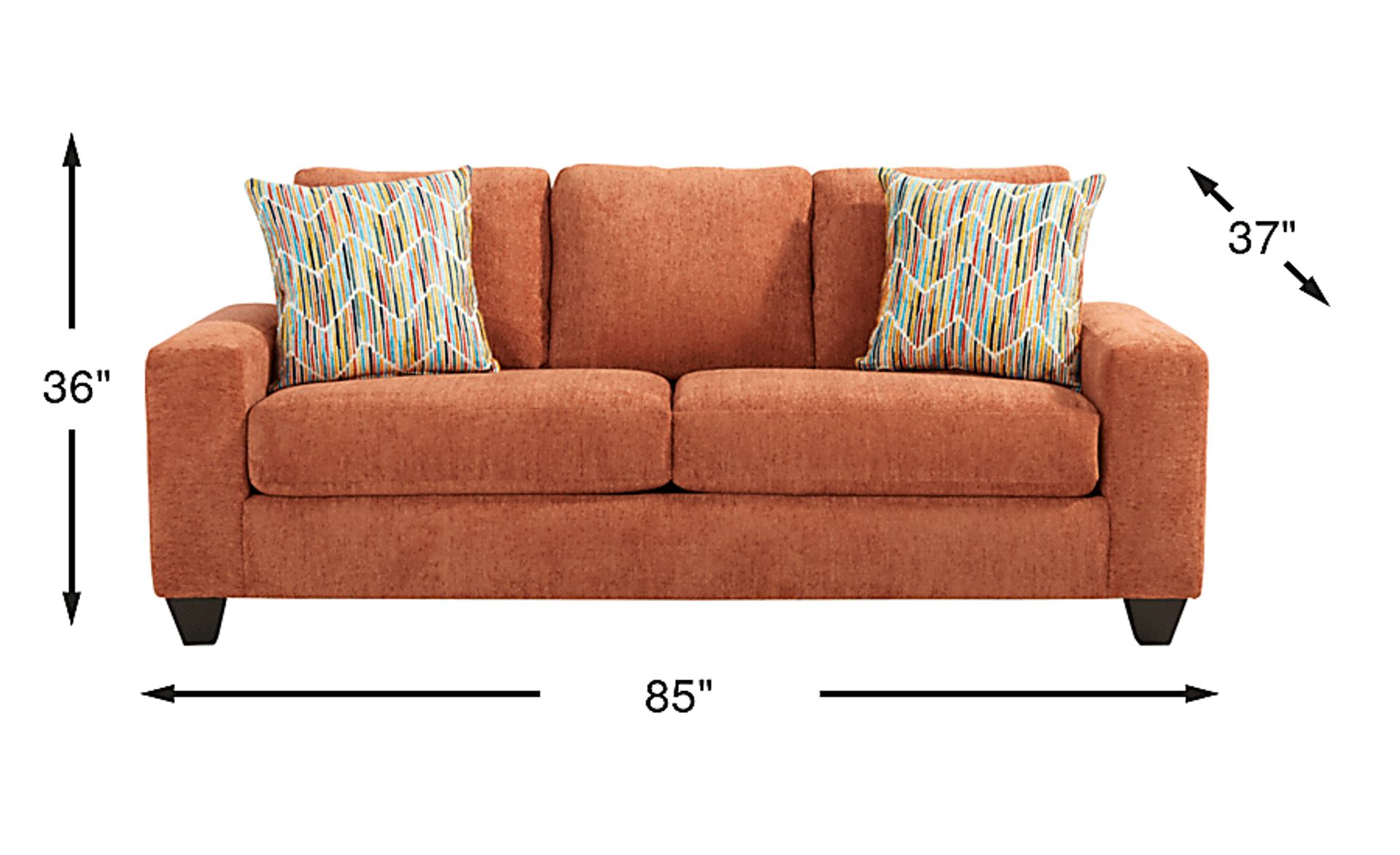 Dimension Image. Please refer to the Dimension Tab on this page for dimension details.