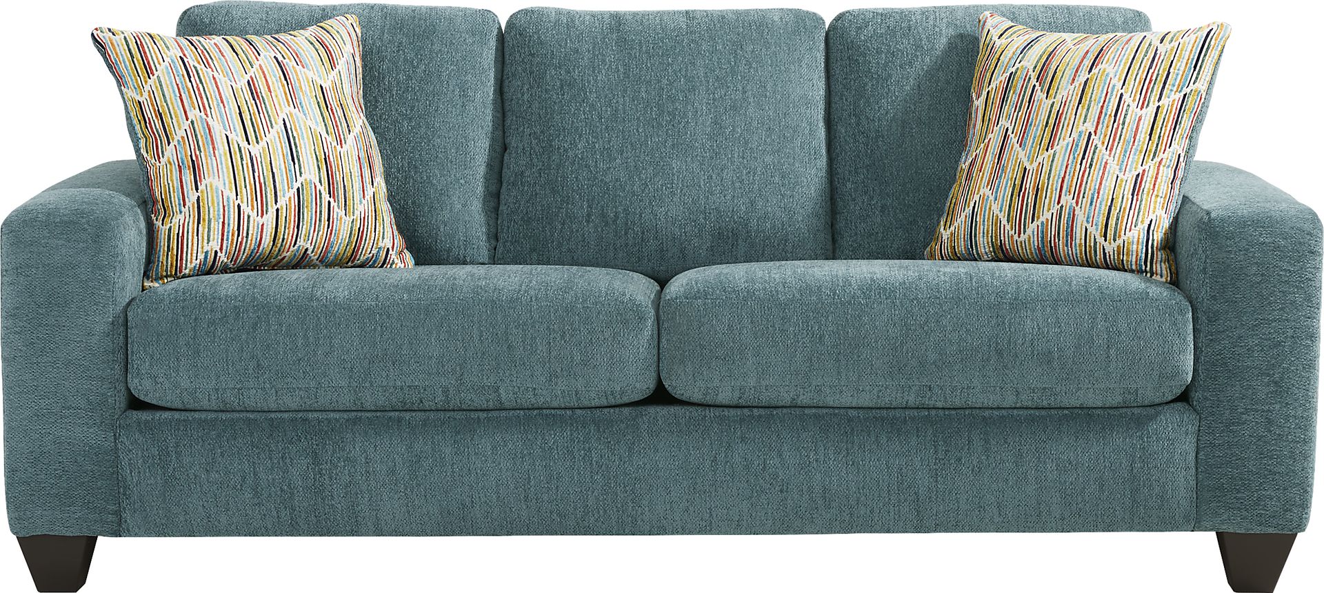 Mallard Trace Teal Sleeper Sofa - Image 1