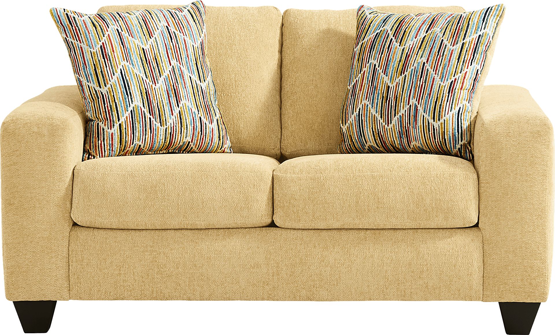Mallard Trace Yellow Loveseat - Image 1
