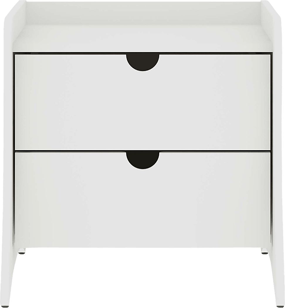 Mallery White Nightstand
