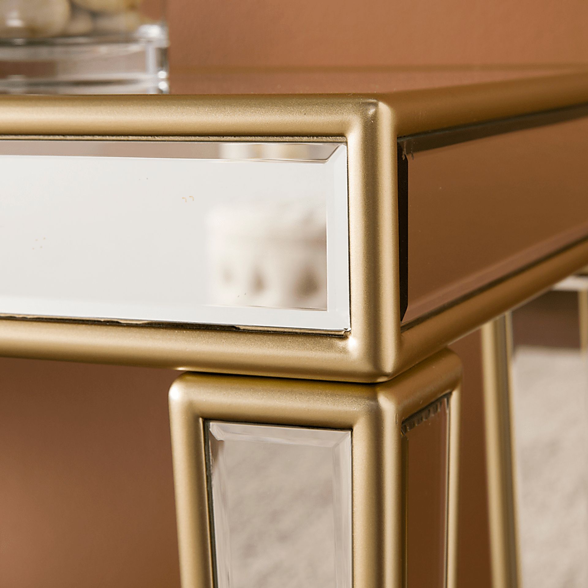 Mallina Champagne Console Table - Image 2