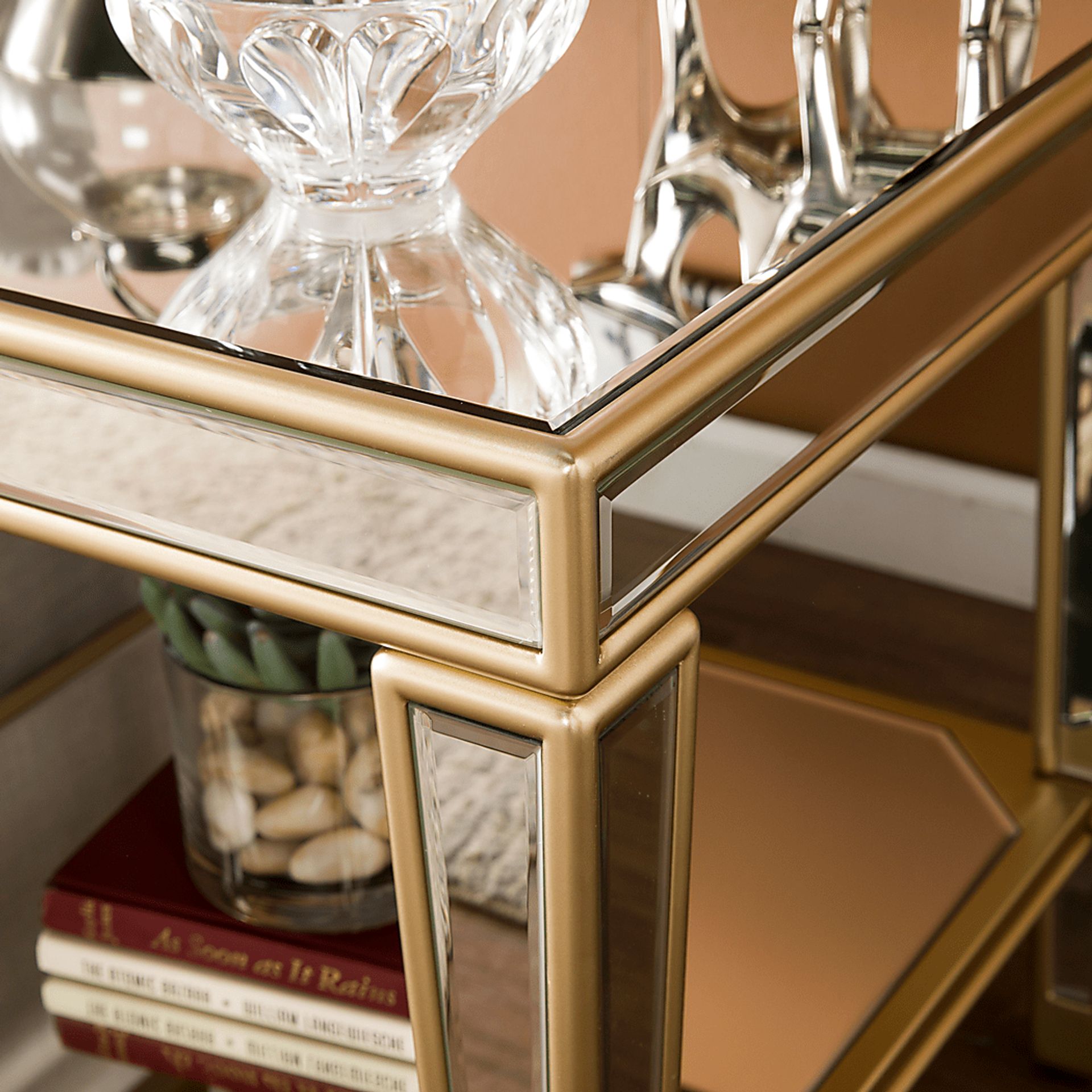 Mallina Champagne End Table - Image 4