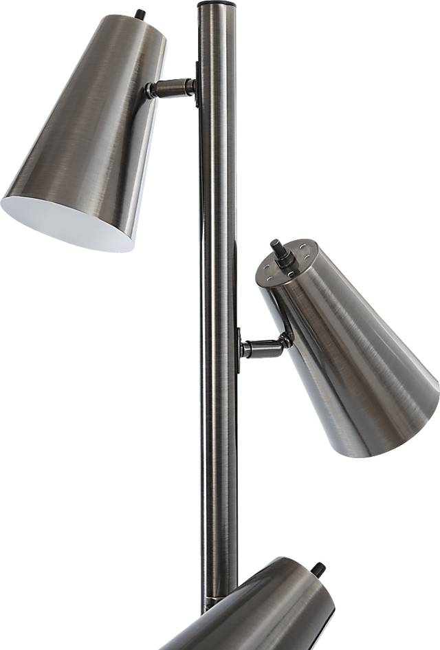 Mallina Hollow Black Floor Lamp - Thumbnail - Image 2